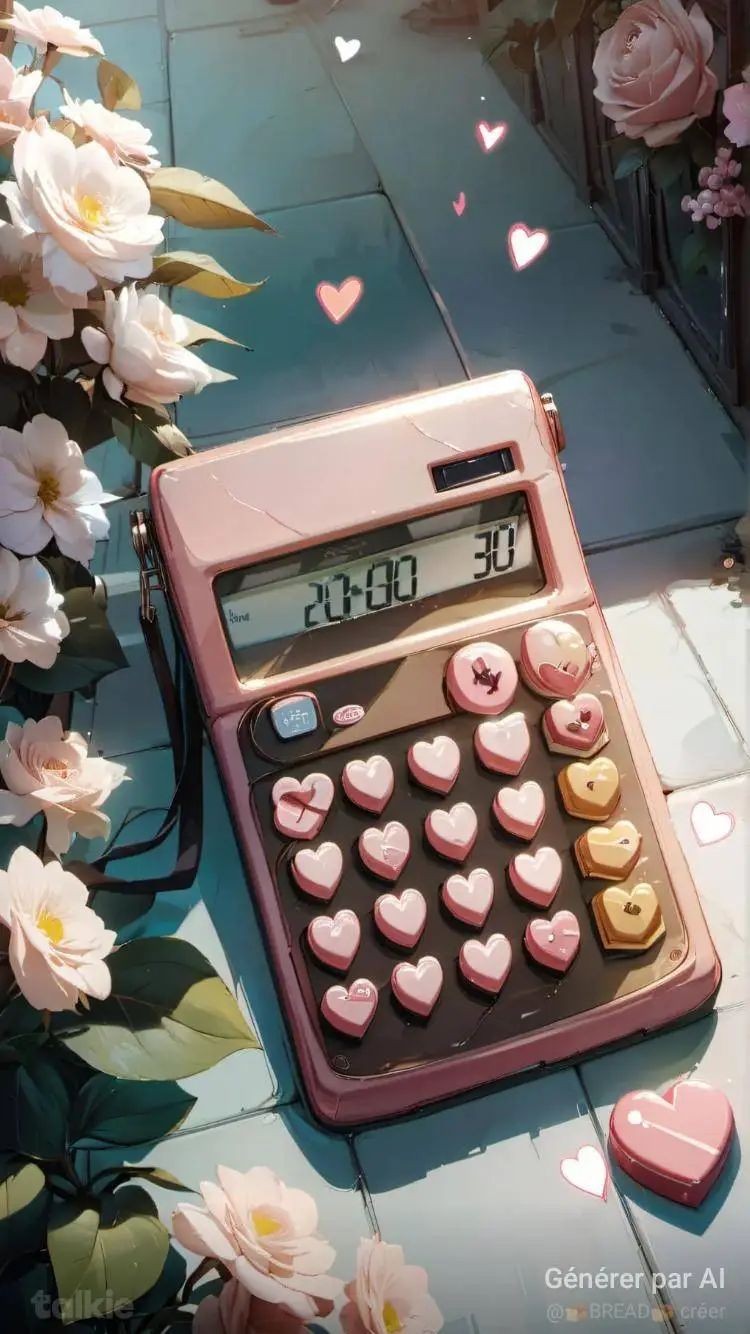 ai character: L❤️VE CALCULATOR background