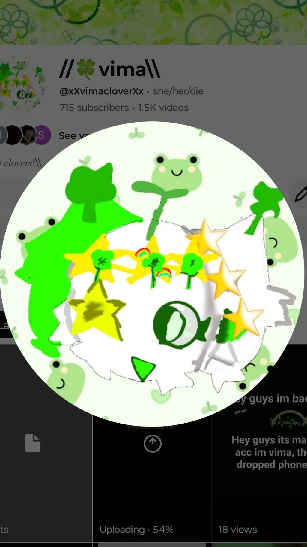 ai character: xXvimacloverXx  background