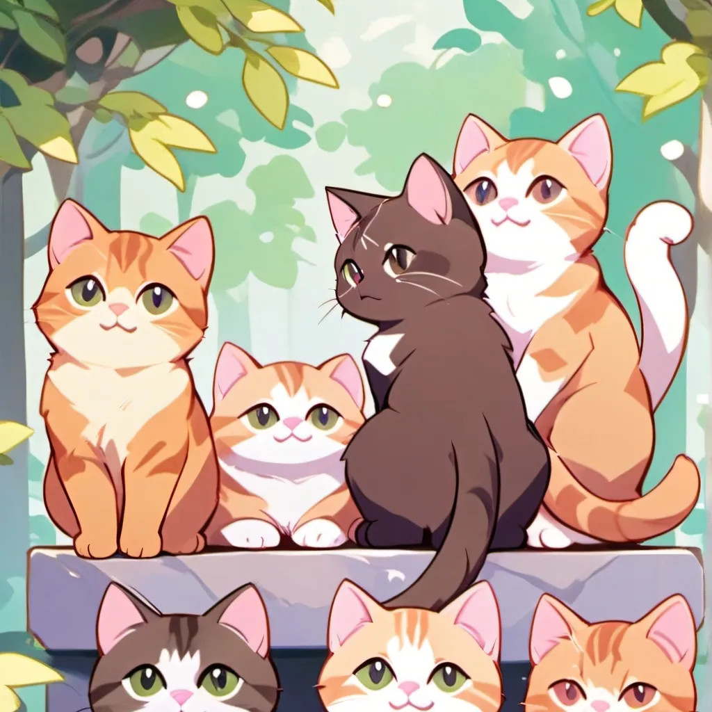 chat with ai character: Random cats Pickme