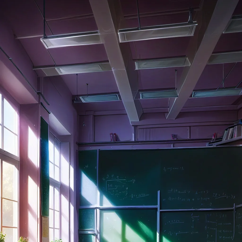 chat with ai character: classroom