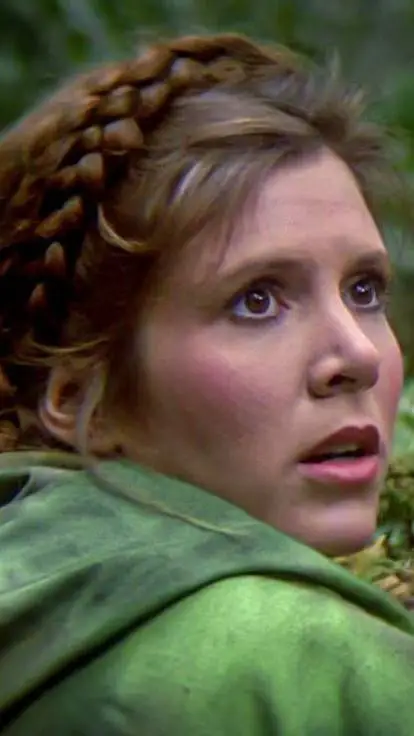ai character: Princess leia background