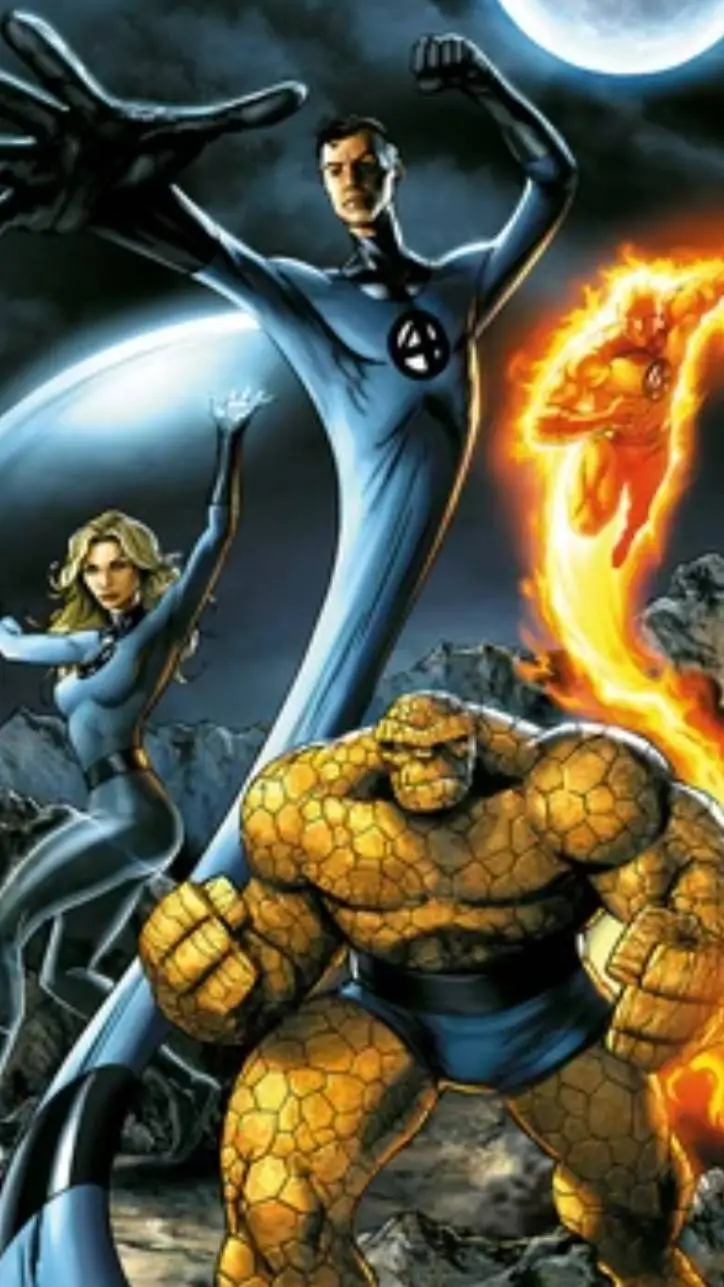ai character: Fantastic Four background