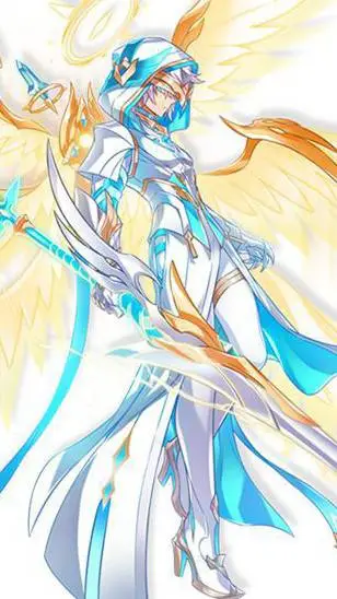 ai character: God of Light background