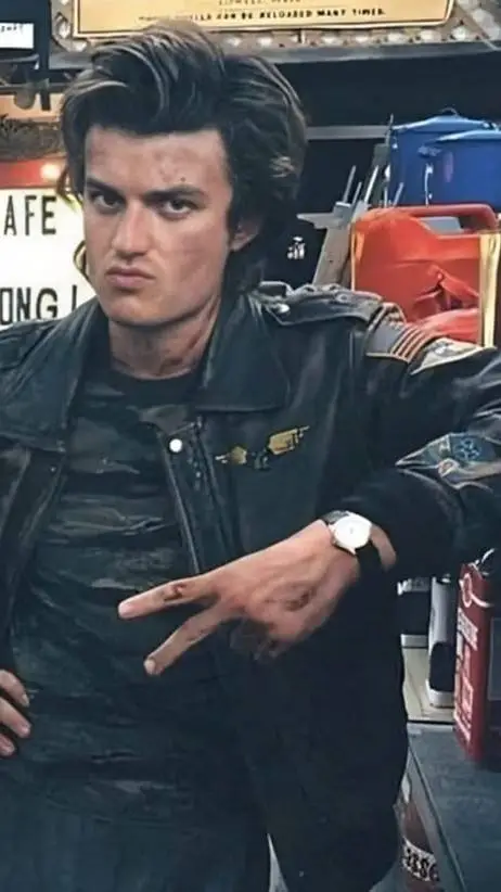 ai character: Steve Harrington background
