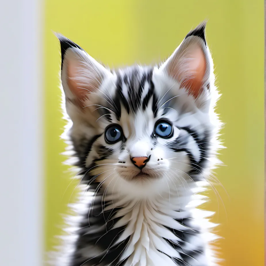 chat with ai character: one leg kitten