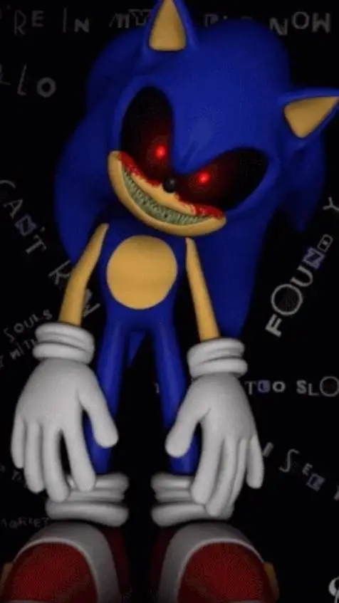 ai character: Sonik exe background