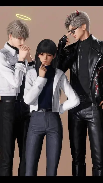 ai character: JJK and demon sla background