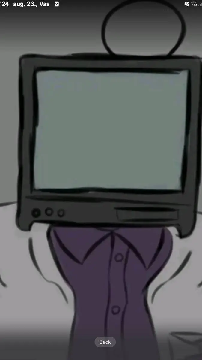 ai character: scientist tv man background
