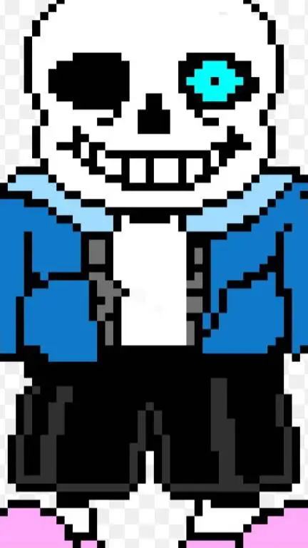 ai character: Sans background