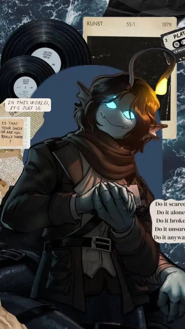 ai character: Sebastian Solace background