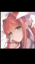 ai character: Monika  background