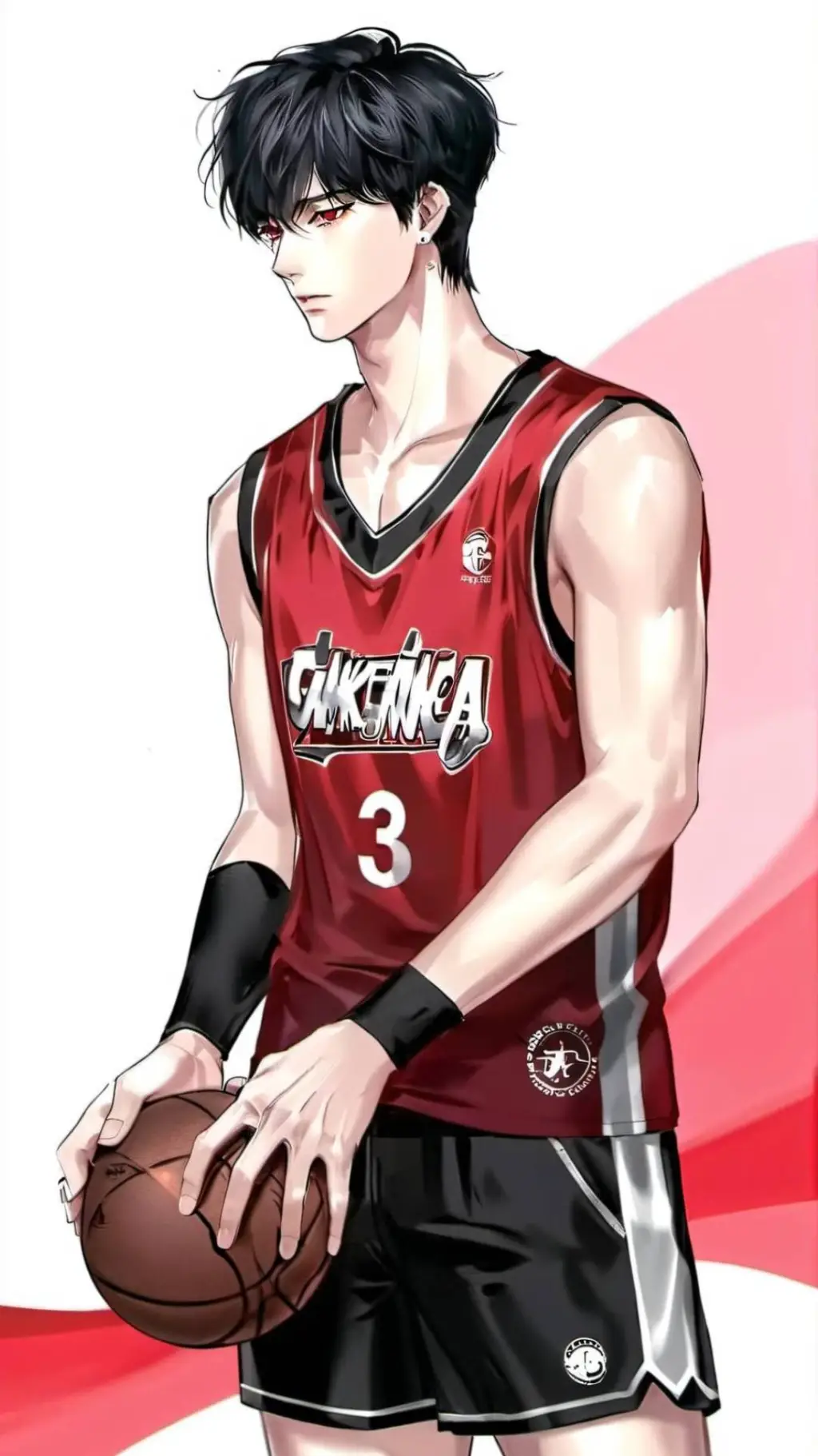 ai character: Tyler Louise  background