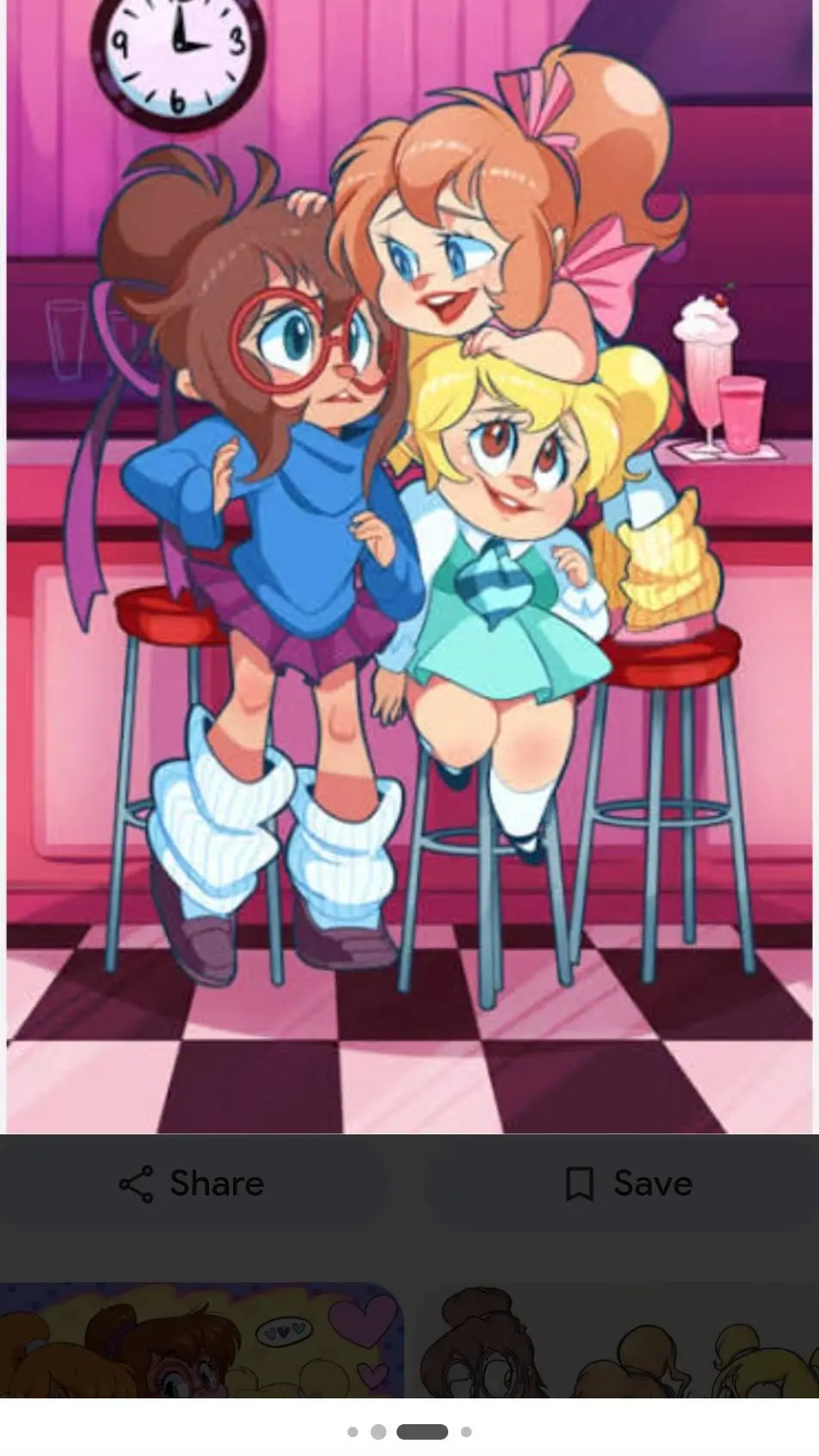 ai character: Chippettes background