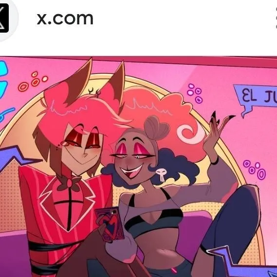 chat with ai character: Alastor x Velvette