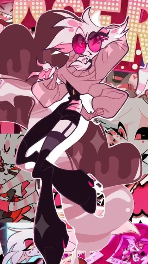 ai character: Angel Dust background