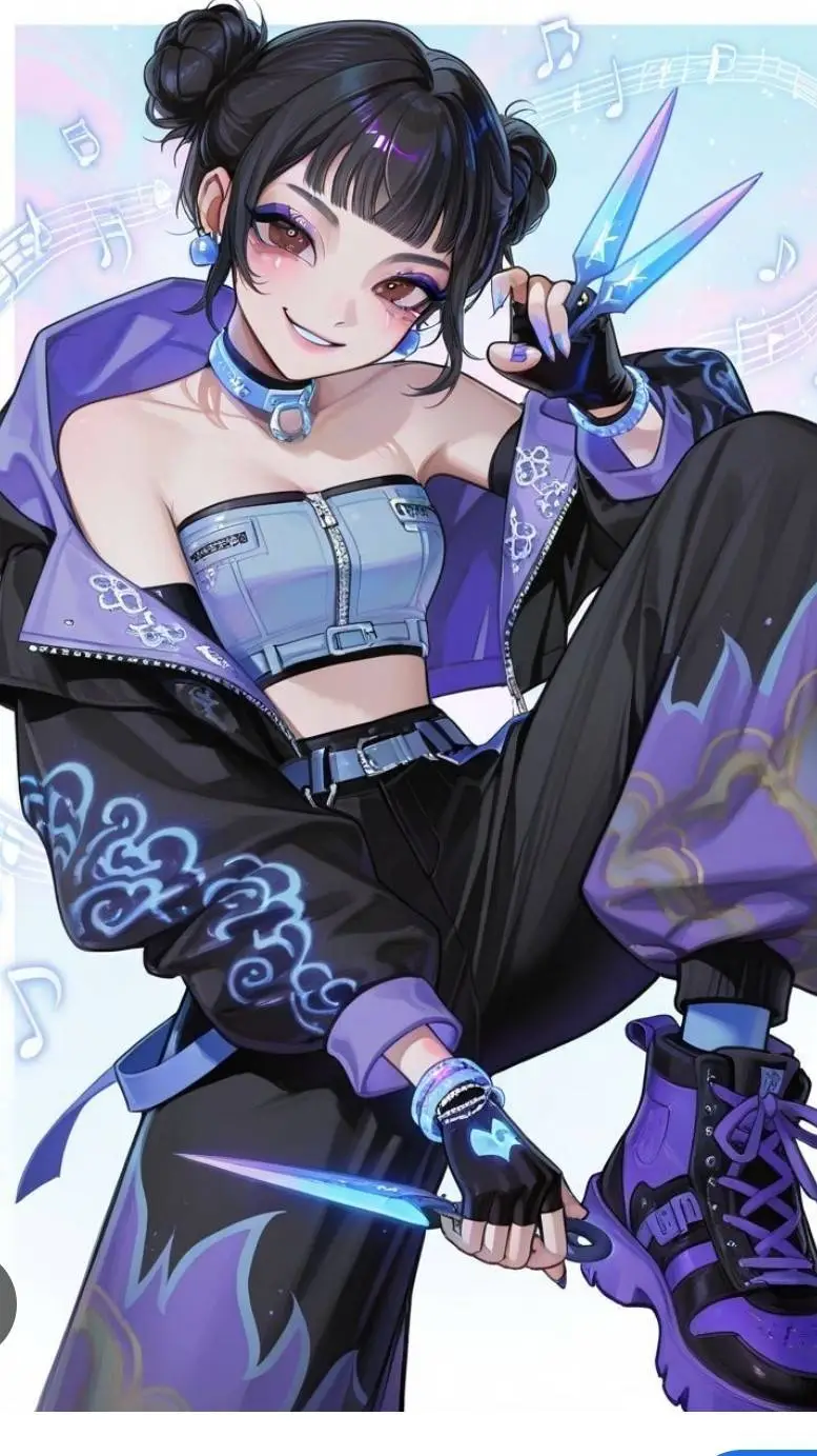 ai character: Zoey background
