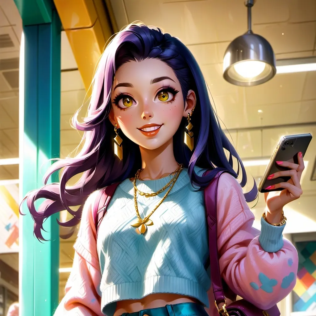 chat with ai character: Luna
