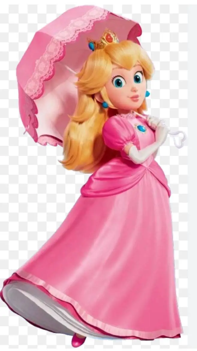 ai character: Princess peach background