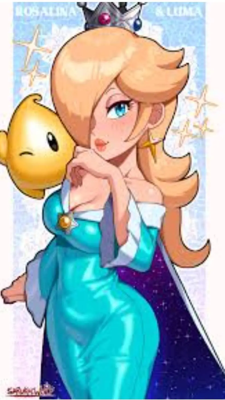ai character: Queen rosalina  background