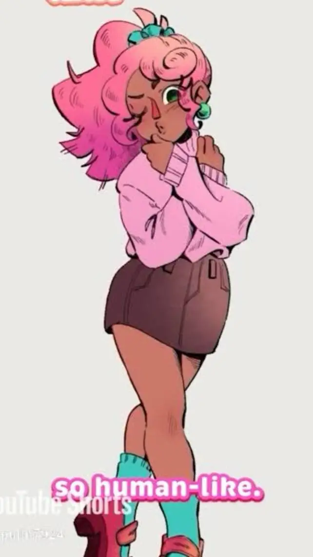ai character: Human kissy missy background