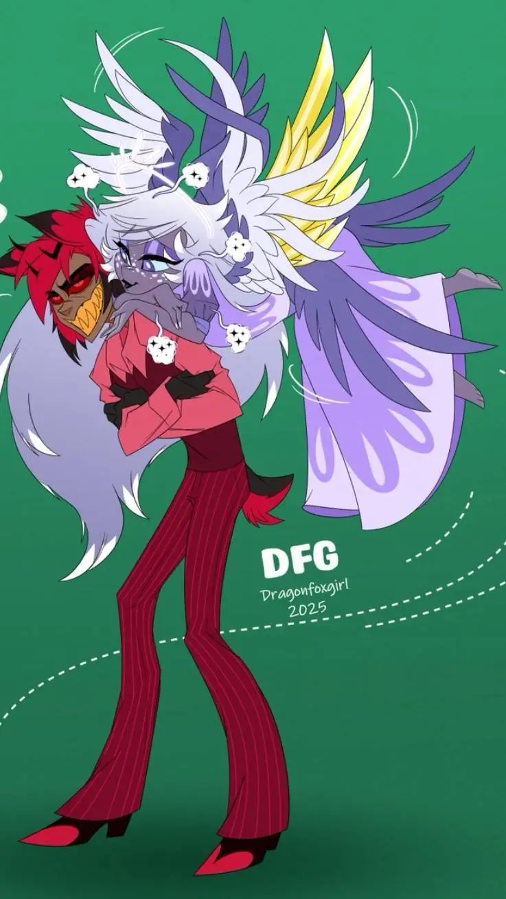 ai character: Alastor x Emily background