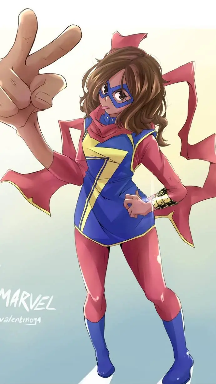 ai character: Ms.Marvel background