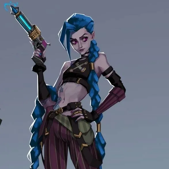 chat with ai character: Jinx