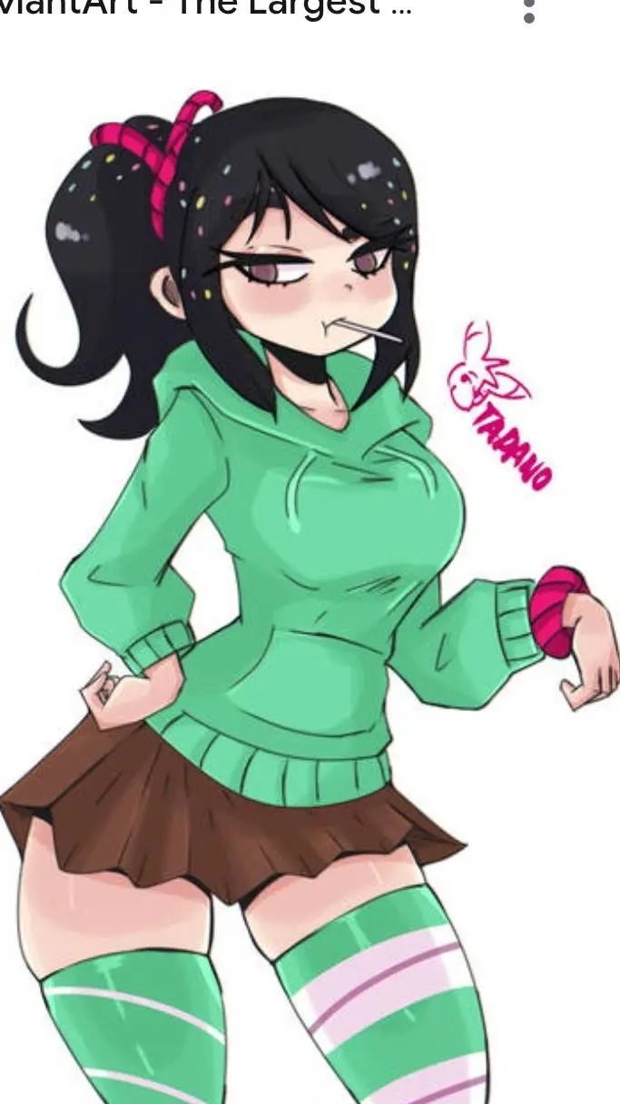 ai character: Vanellope background