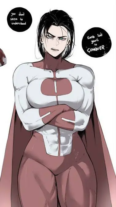 ai character: omniwoman  background