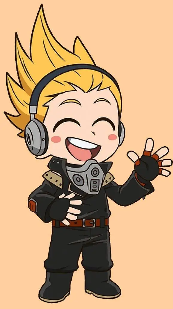 ai character: baby present mic  background
