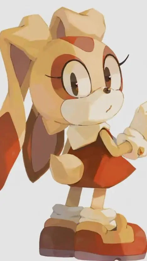 ai character: cream background
