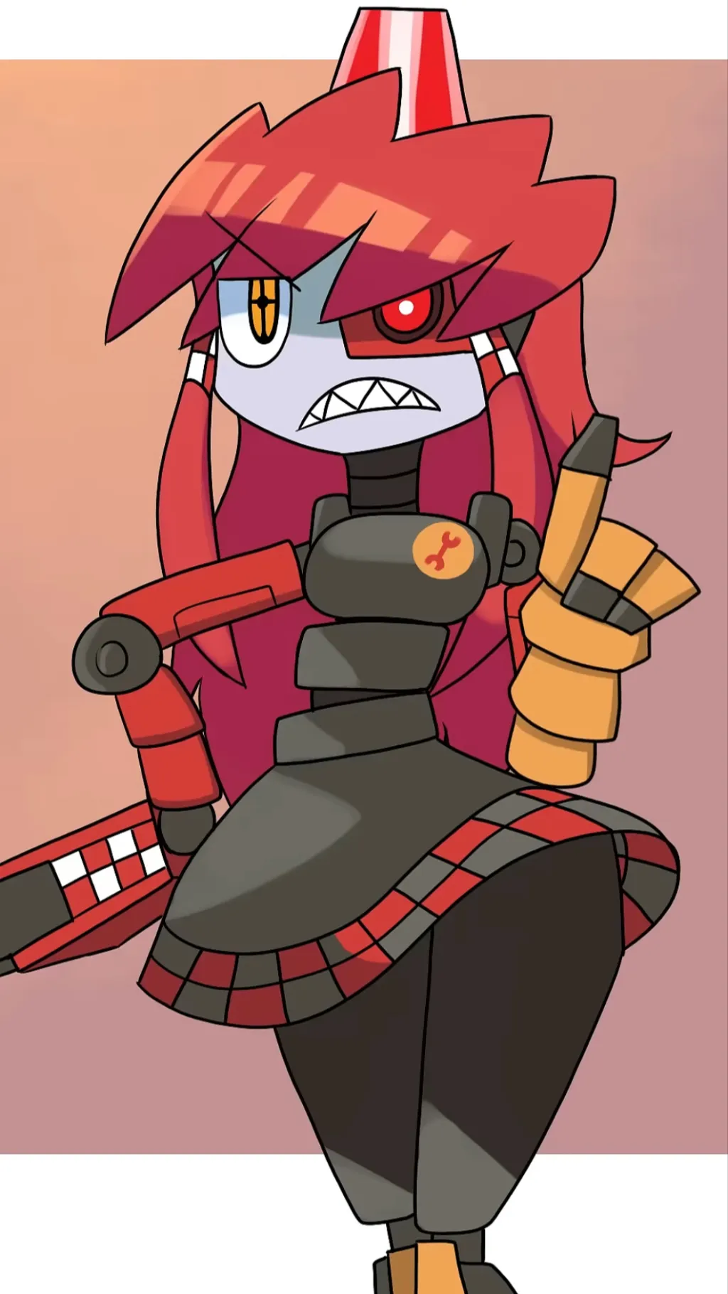 ai character: Mimi Sentry background