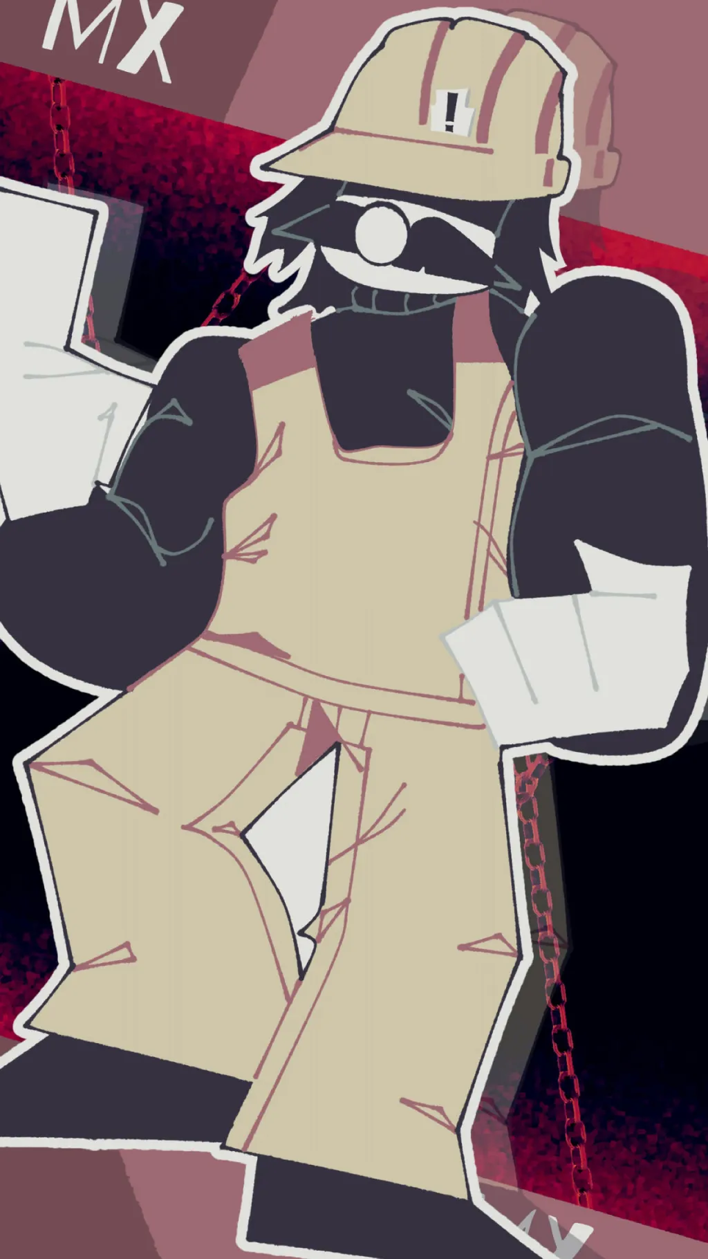 ai character: MX - Danger background