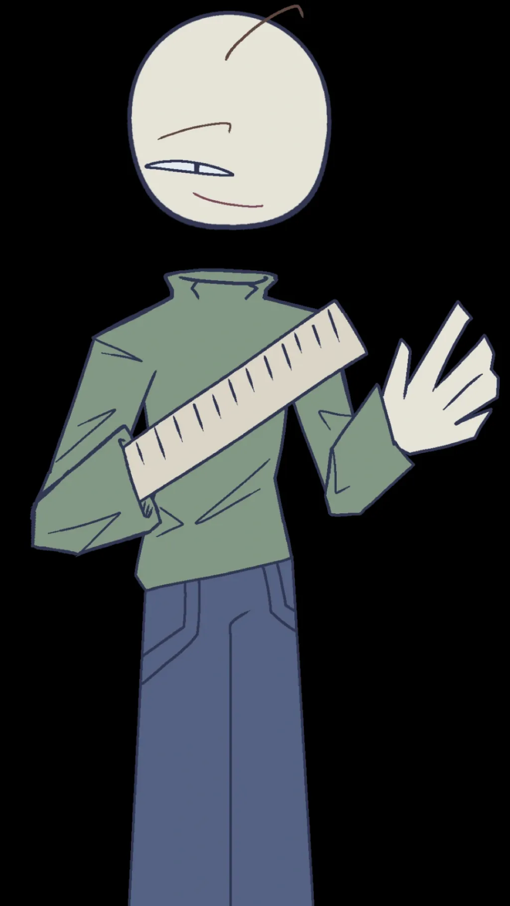 ai character: Baldi - FPE background