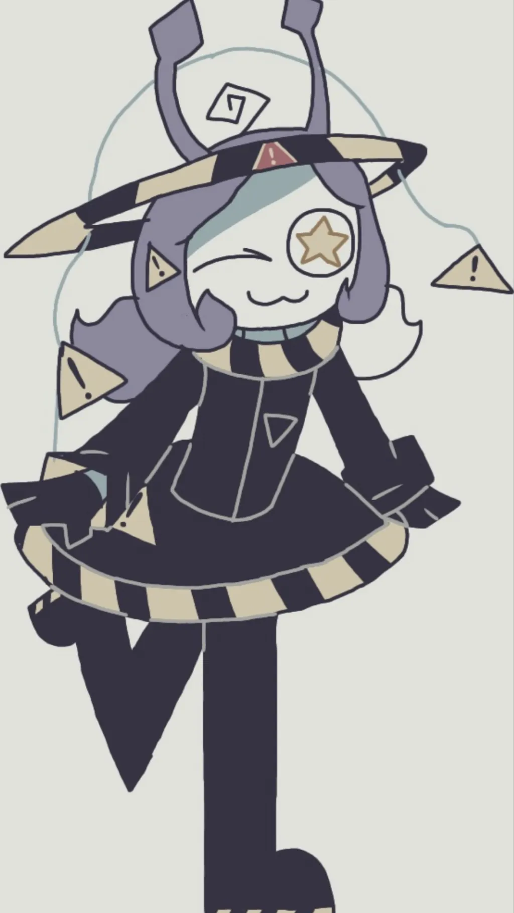 ai character: Elly - Danger background