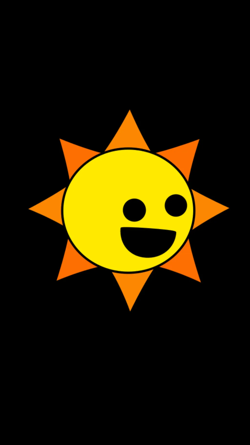 ai character: Mr. Sun -Sprunki- background