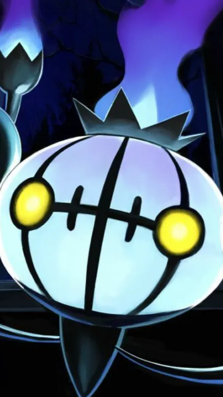 ai character: Chandelure background