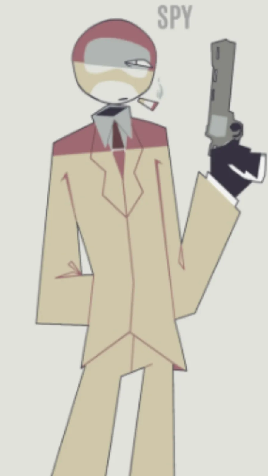 ai character: Spy - Danger background