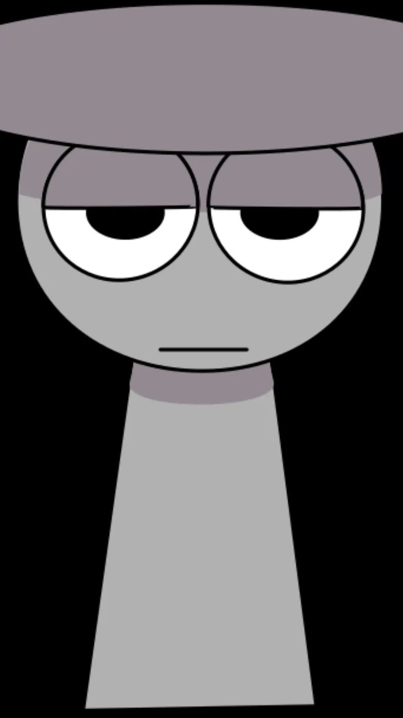 ai character: Clukr - Pyramixed background