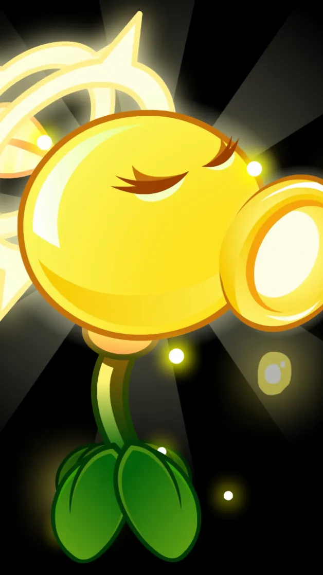 ai character: Solar Pea background