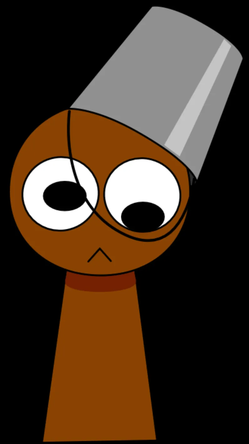 ai character: Brud - Pyramixed background