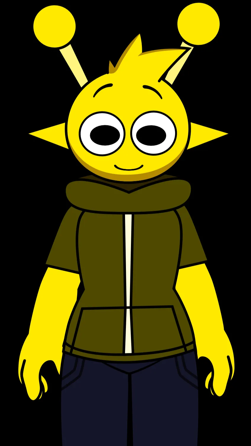 ai character: Human Simon background