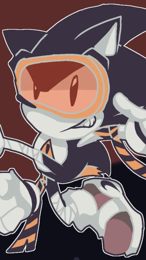 ai character: Sonic - Danger background