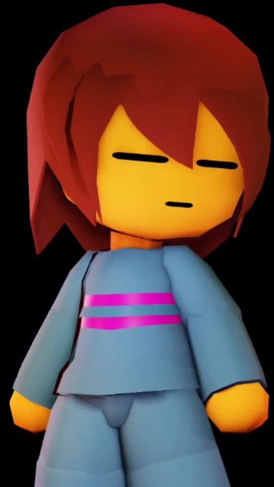 ai character: Frisk - OM background