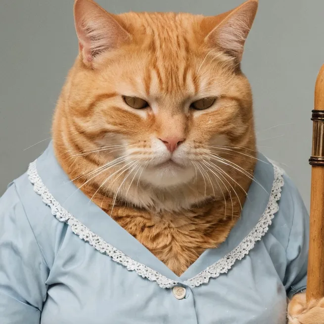 chat with ai character: Mother cat 