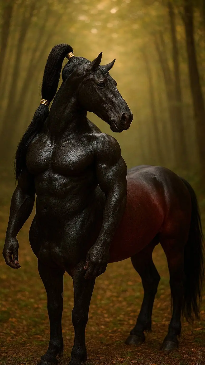 ai character: Centaur  background