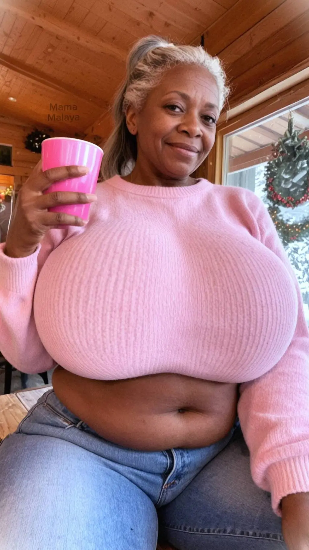 ai character: Grandmama  background