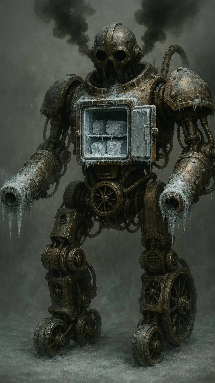 ai character: Frosty background