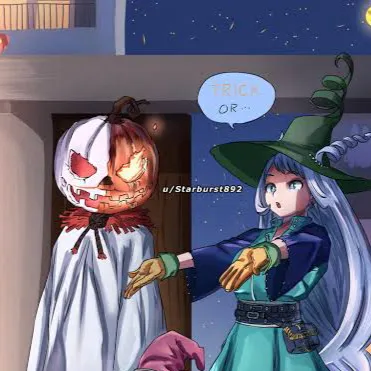 chat with ai character: Halloween pro hero