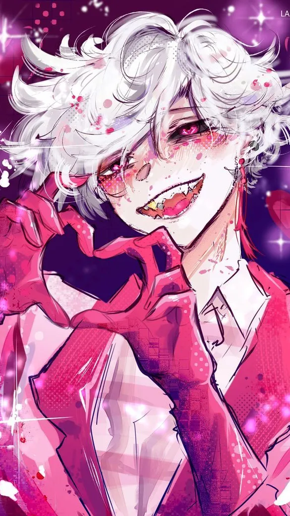 ai character: Angel dust  background